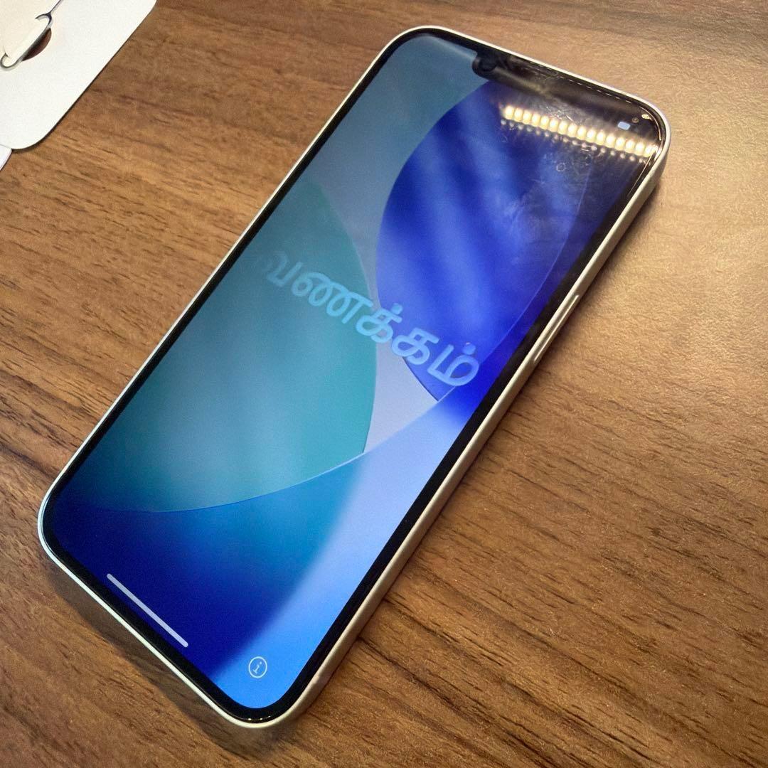 ●iPhone 14 256GB ホワイト / SIMフリー /バッテリー85%