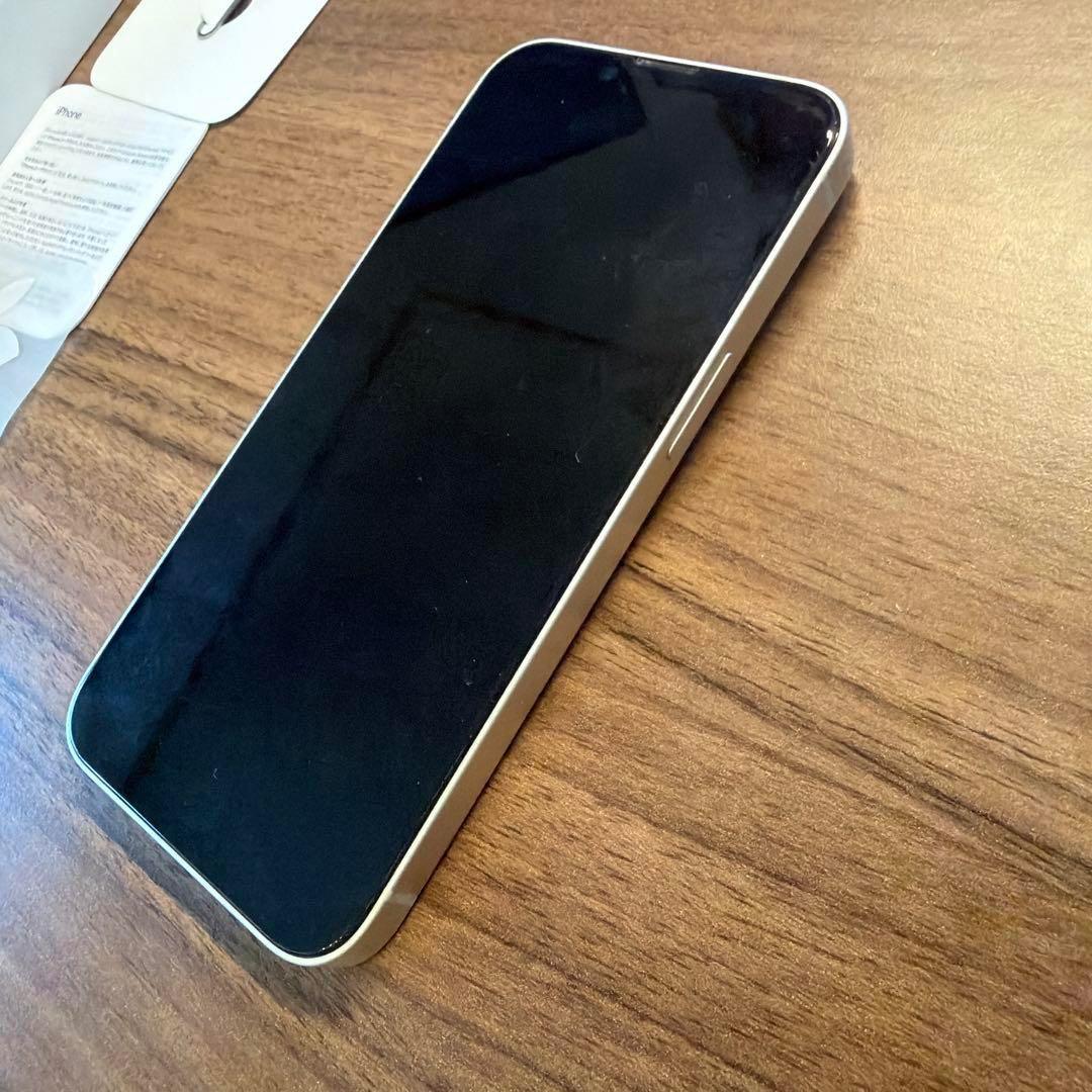 ●iPhone 14 256GB ホワイト / SIMフリー /バッテリー85%