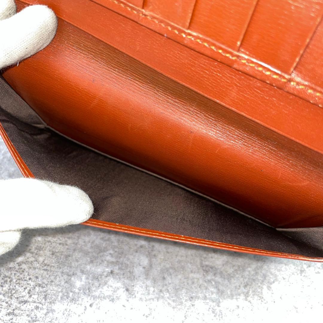 【美品】ルイヴィトン エピ 長財布 茶色 ブラウン レザー