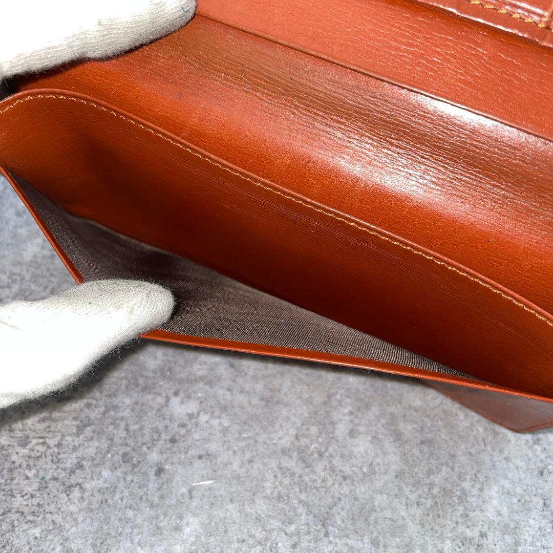 【美品】ルイヴィトン エピ 長財布 茶色 ブラウン レザー