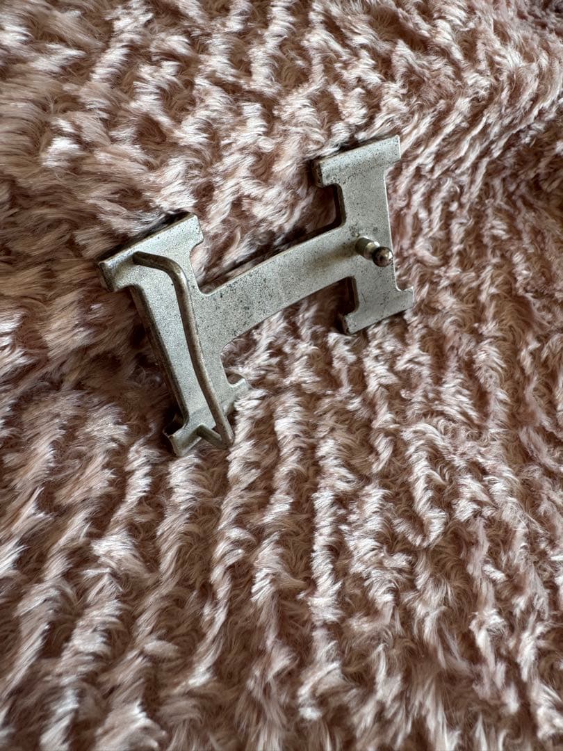 太郎！！　エルメス　HERMES リバーシブルレザー H型バックル ベルト