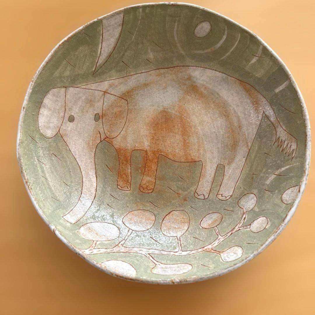 タ*リ様 お値下げ！鹿児島睦　ゾウ　作家器