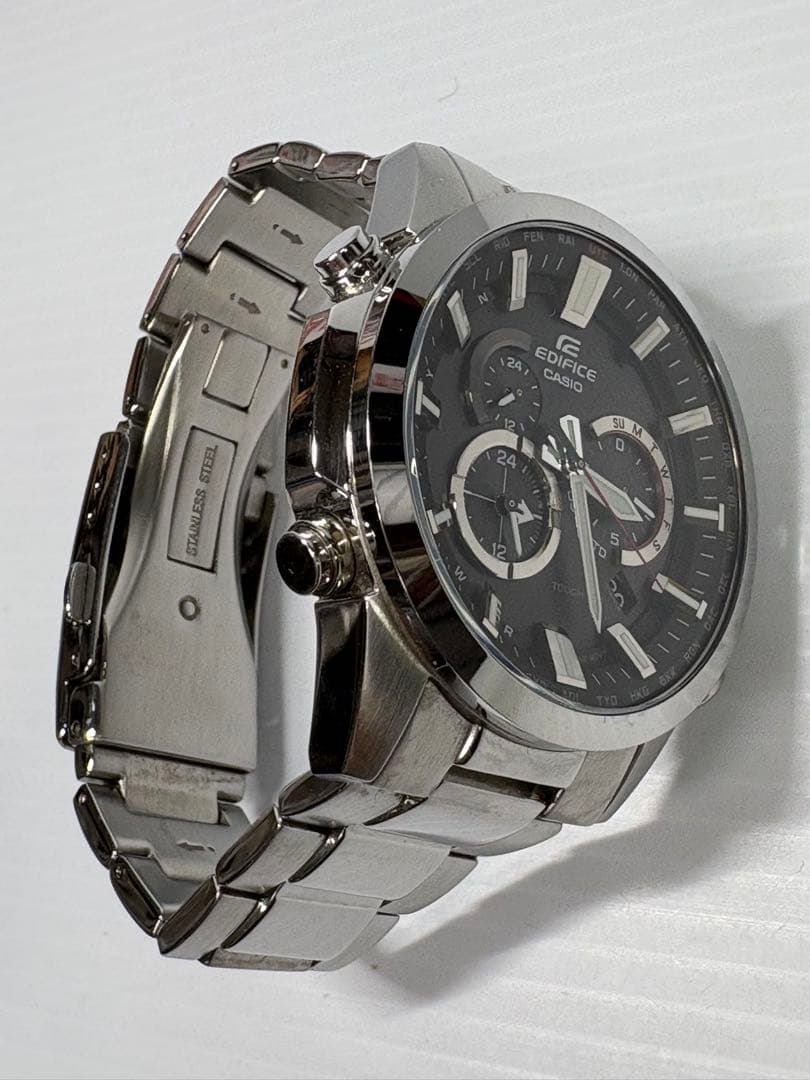 箱付・美品❗️CASIO・EDIFICE・EQW-T640−1AJF・電波ソーラー