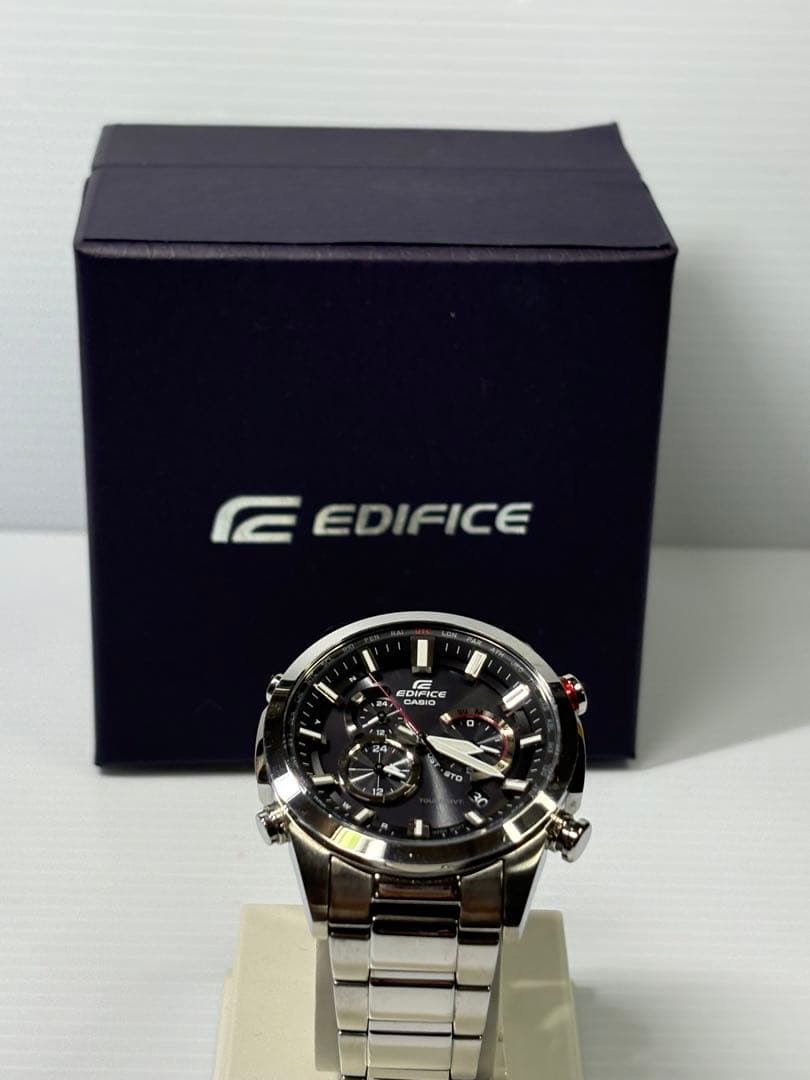 箱付・美品❗️CASIO・EDIFICE・EQW-T640−1AJF・電波ソーラー