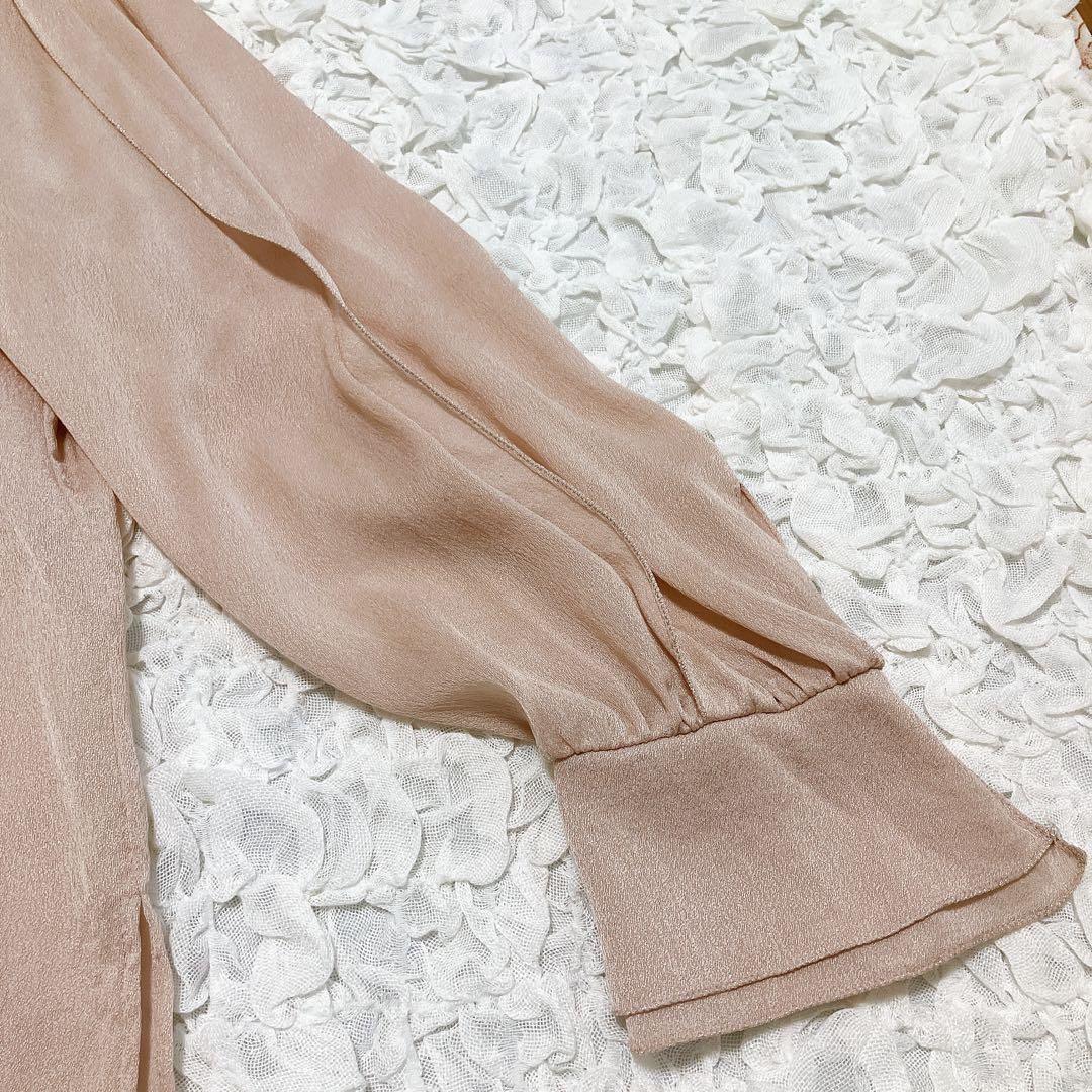 カタログ掲載【25SS】MORABITO SPELL フリルブラウス　ピンク