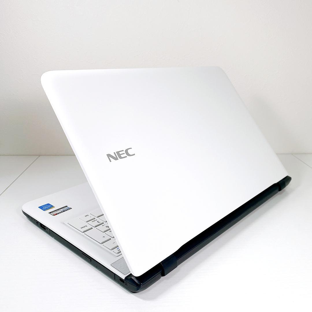 大容量1000GB✨すぐに使える✨写真や動画の保存に✨NECノートパソコン✨02