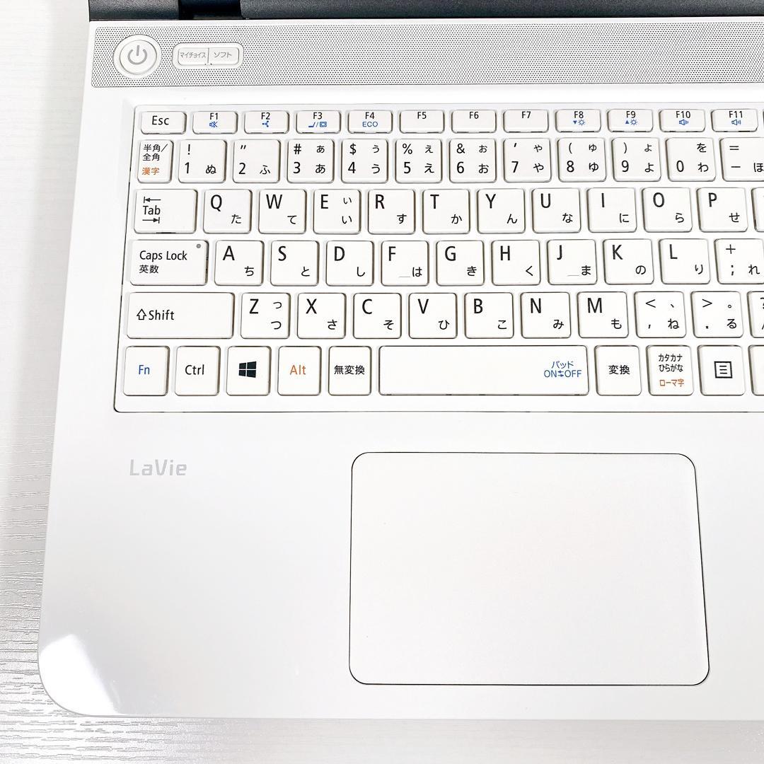 大容量1000GB✨すぐに使える✨写真や動画の保存に✨NECノートパソコン✨02