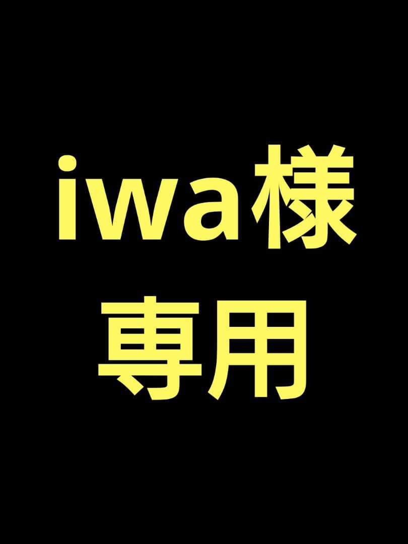 iwa オーダー品