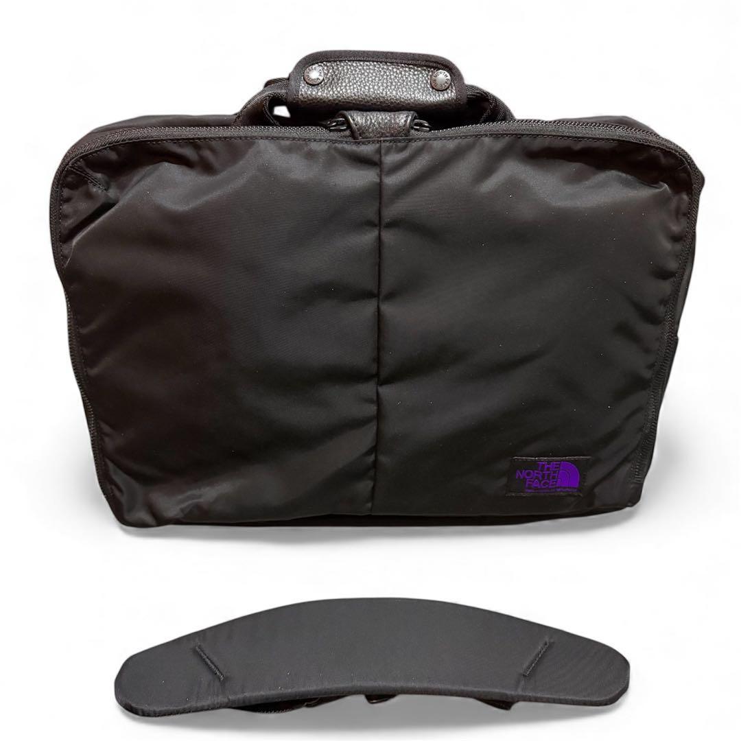 希少　ノースフェイス パープルレーベル 3wayバッグ ナイロン　黒　リュック