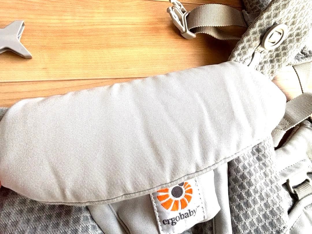 エルゴベビー オムニブリーズ パールグレー　抱っこ紐　保証カード付き