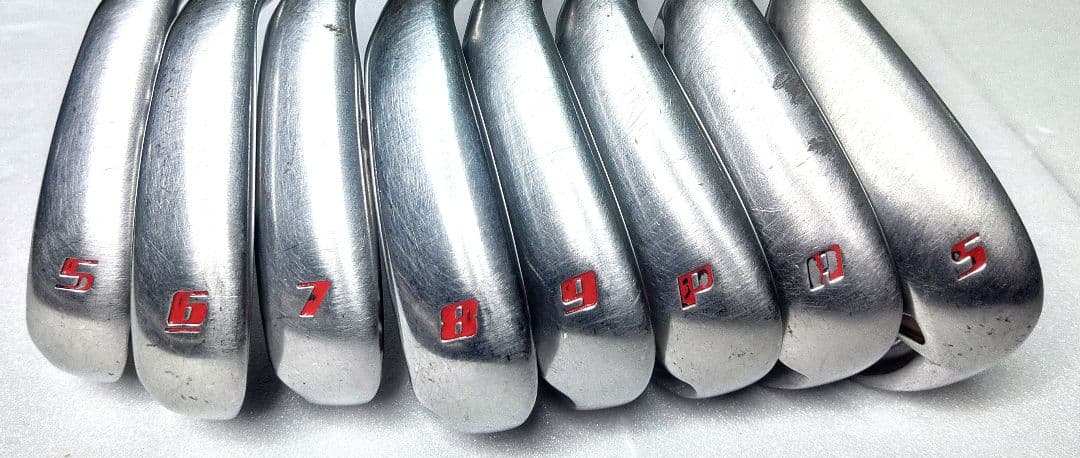 レフティ　テーラーメイド　バーナー　メンズ　アイアンセット　純正カーボン（S）