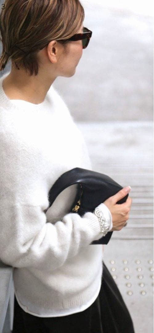 ドゥーズィエムクラスローレン マヌージアン】NEW SURI クルーネックニット