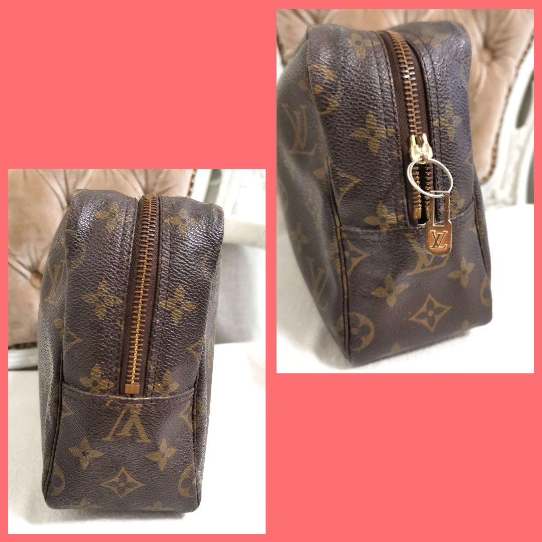 【良品】ルイヴィトン モノグラム ポーチ トゥルーストワレット28セカンドバッグ