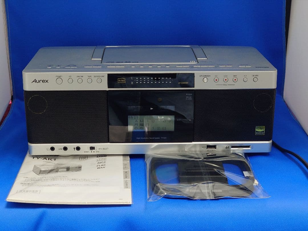 TOSHIBA TY-AK1 SD/USB/CD ラジオカセットレコーダー