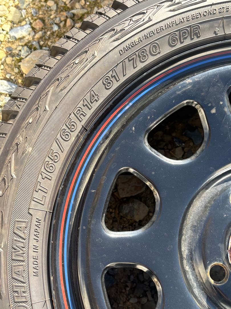 ヨコハマ LT165/65R14 タイヤ・ホイールセット 14インチ