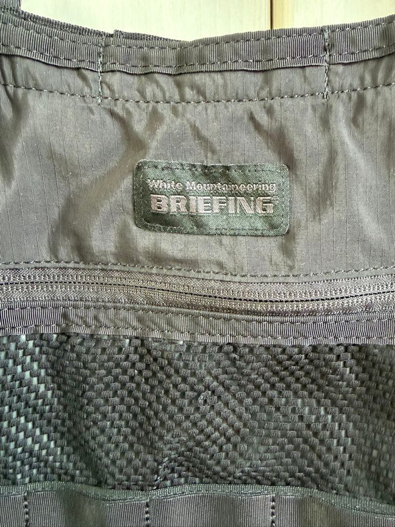 BRIEFING White Mountaineering トートバッグブラック