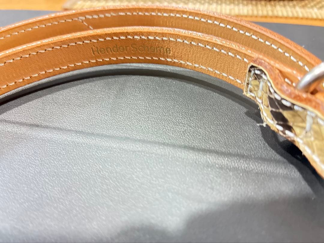 Hender Scheme パイソンテールベルト