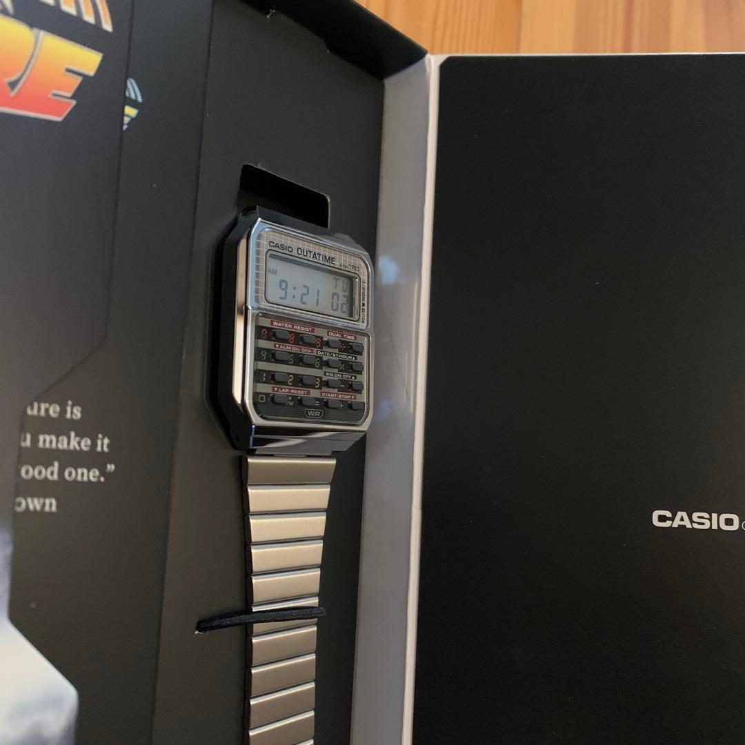 新品　未使用　カシオ　バックトゥザフューチャー　CA-500WEBF-1AJR
