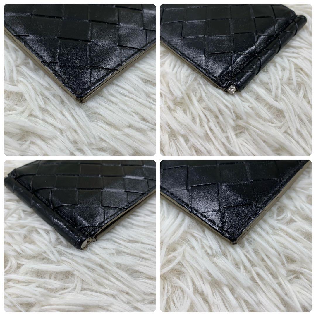 【✨美品 現行✨】 ボッテガヴェネタ マネークリップ ブラック ICチップ搭載