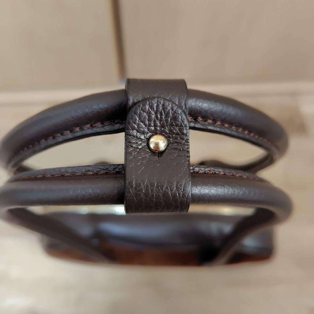 新品！グレディブリリアン　スエード×レザーボストン