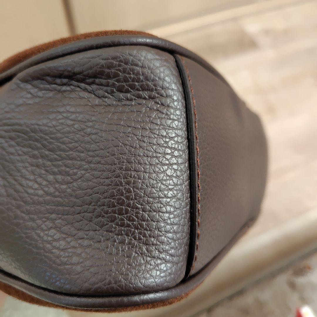 新品！グレディブリリアン　スエード×レザーボストン