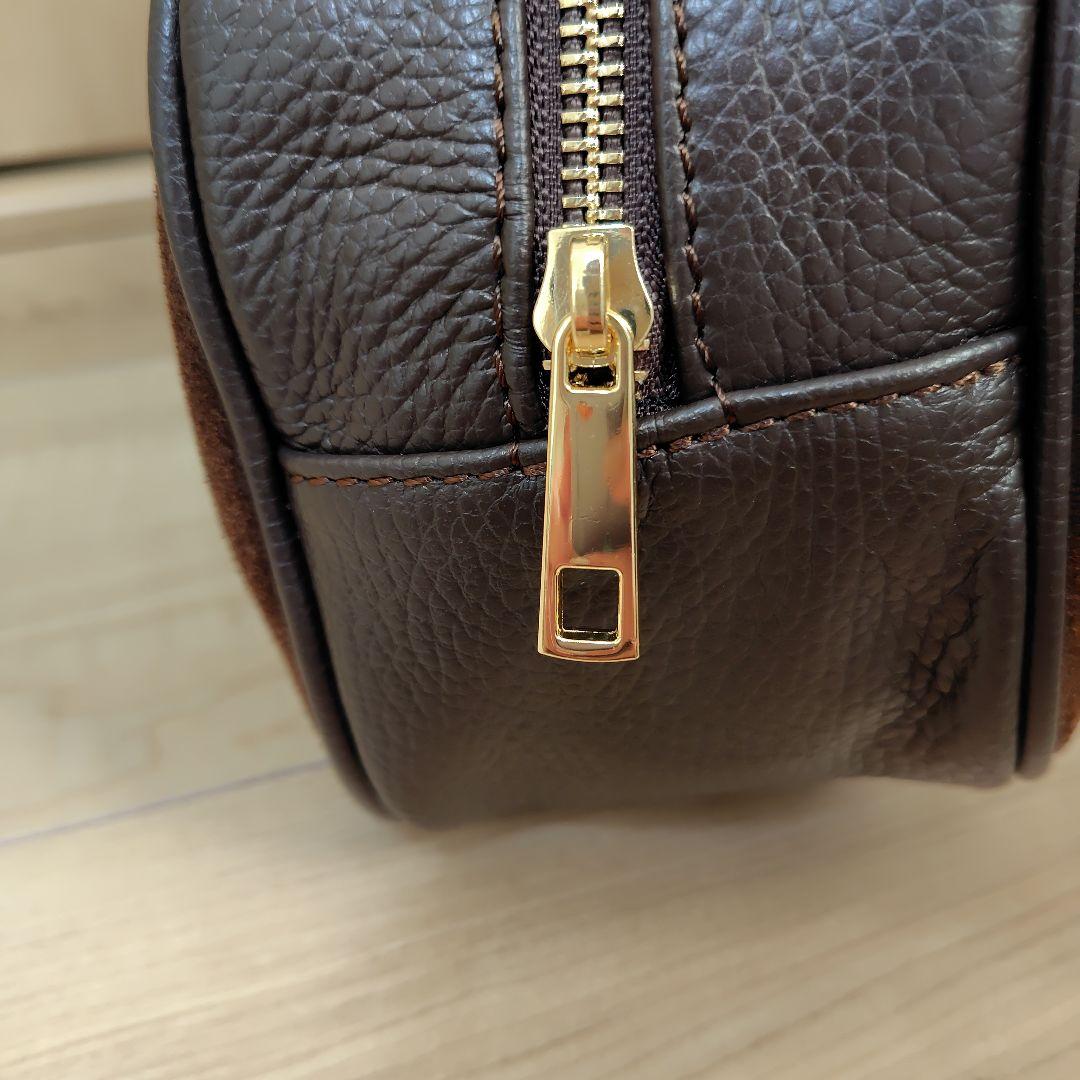 新品！グレディブリリアン　スエード×レザーボストン