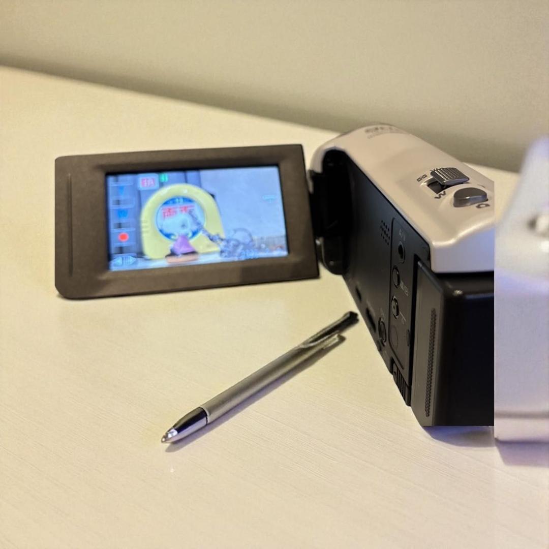 【超美品】Panasonic ビデオカメラ　HC-V360M ホワイト ケース付