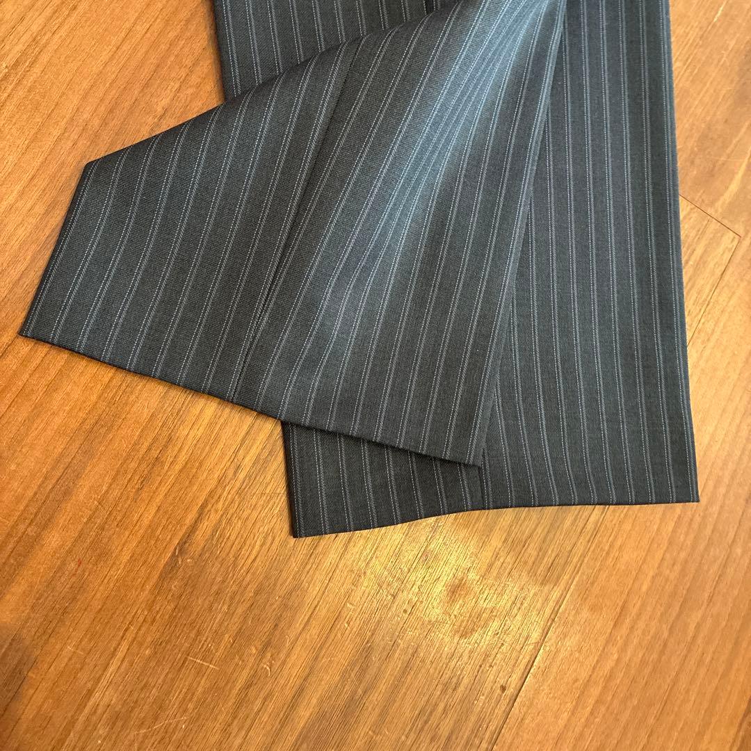 KUMIKYOKU グレーストライプスーツ上下 サイズ2