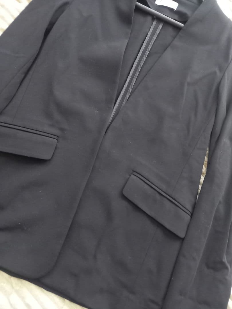 美品　PLST プラステ　ノーカラー　ジャケット　パンツ　セットアップ　　手洗い