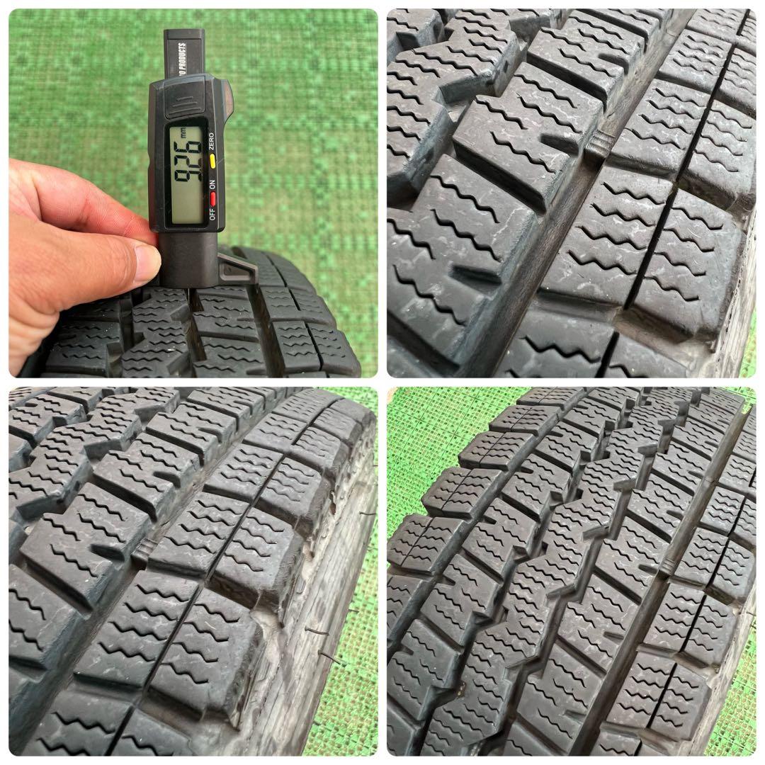 165R13 6PR LT 2022年製造 旧プロボックス ホイールセット2本①