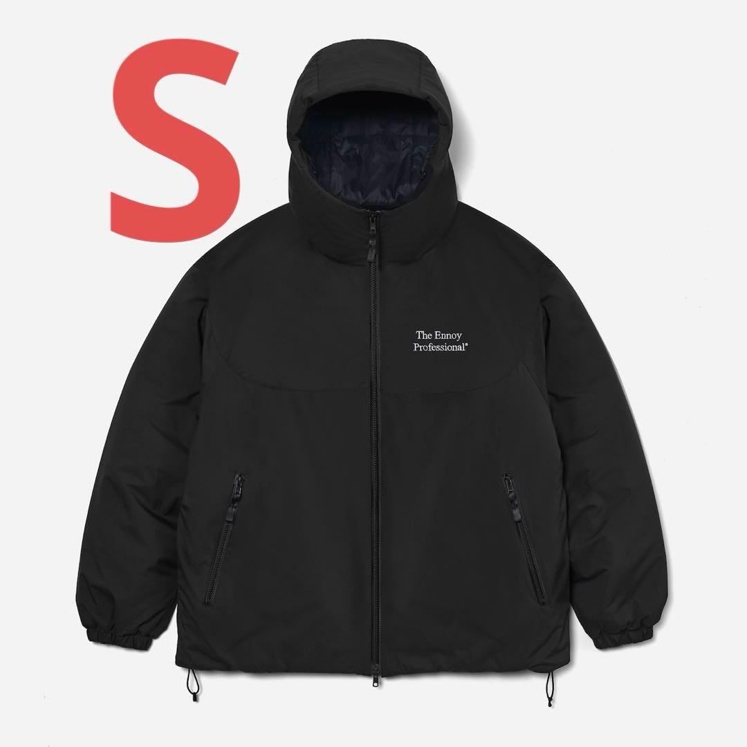 ENNOYスタイリスト私物 PADDED NYLON HOODIE 黒 Sサイズ