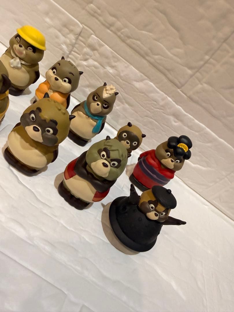 スタジオジブリ　指人形　平成たぬき合戦ぽんぽこ　9点セット