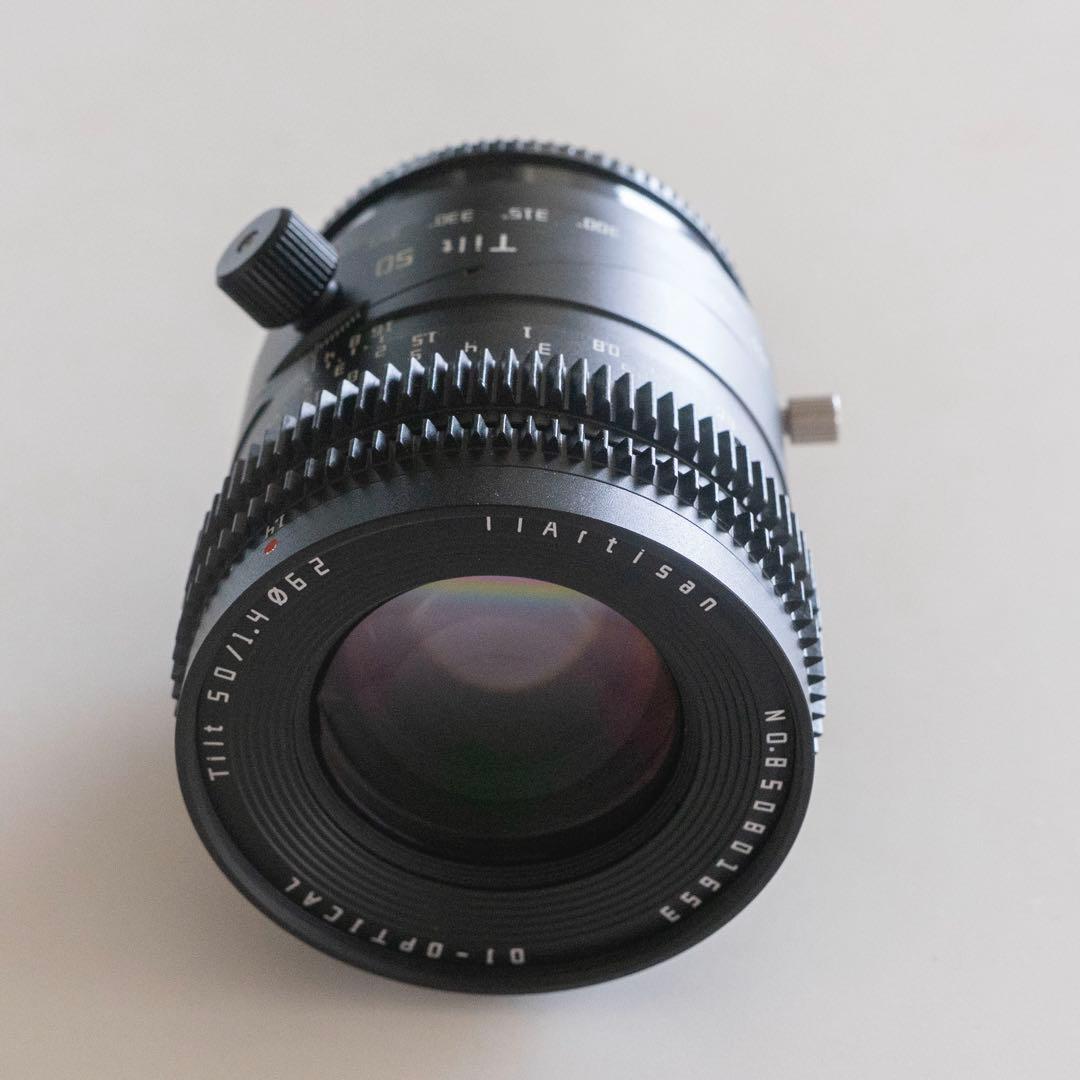 TTArtisan Tilt 50mm F1.4 レンズ