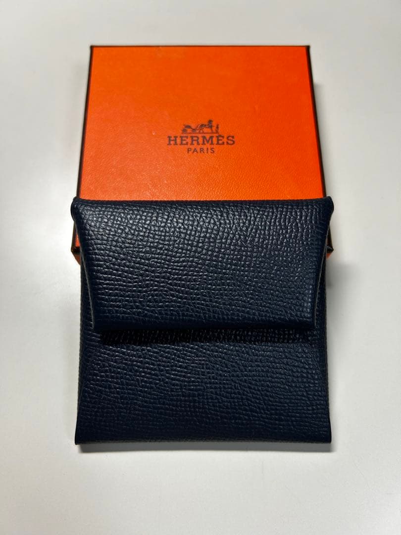 ★美品 エルメス バスティア ケース シェーブル ヴォーエプソン レザー