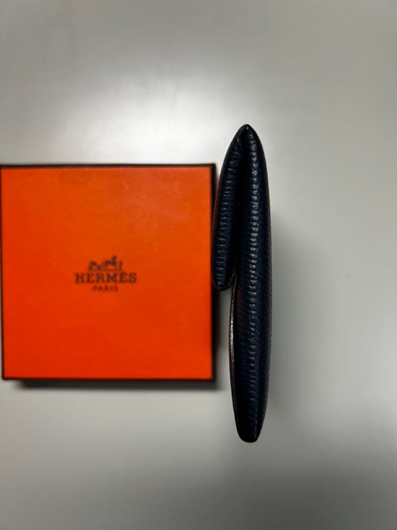 ★美品 エルメス バスティア ケース シェーブル ヴォーエプソン レザー