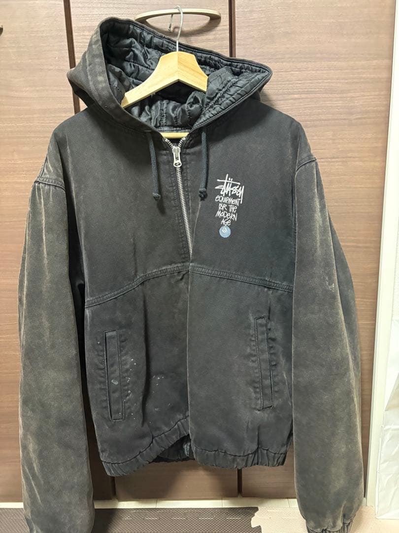 Stussy フード付きジャケット ワークジャケット