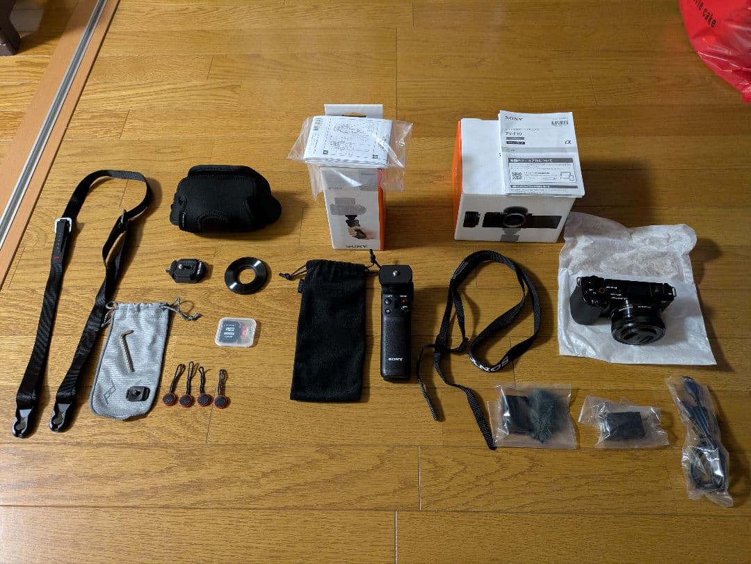 SONY ZV-E10L、GP-VPT2BT、ピークデザインリーシュなど