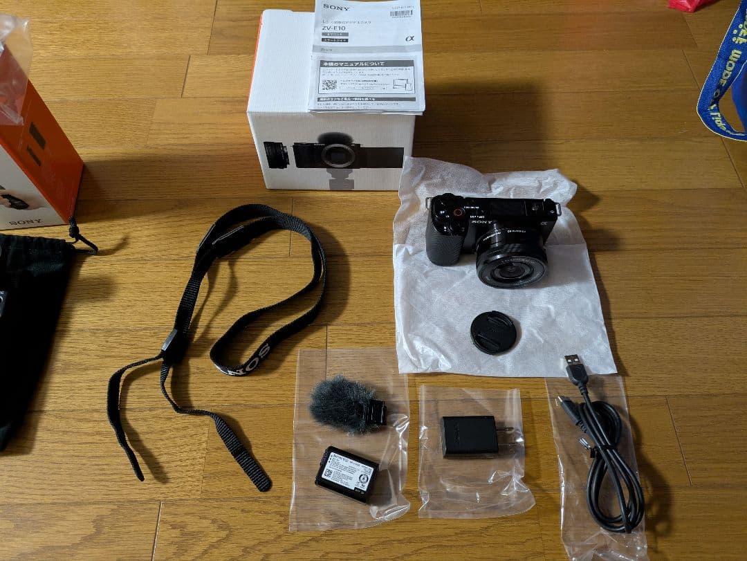 SONY ZV-E10L、GP-VPT2BT、ピークデザインリーシュなど