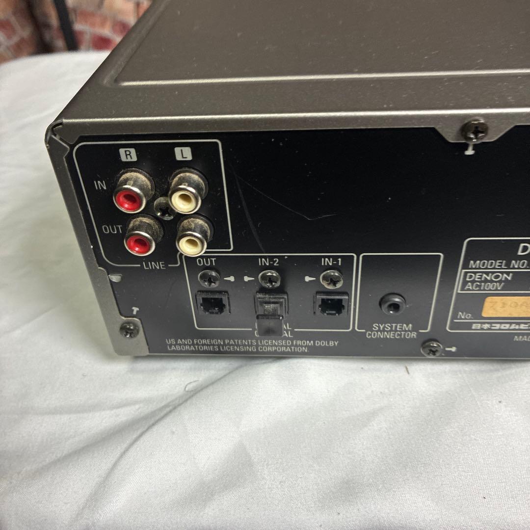 動作品！美品！DENON DMD-M7 ミニディスクレコーダー