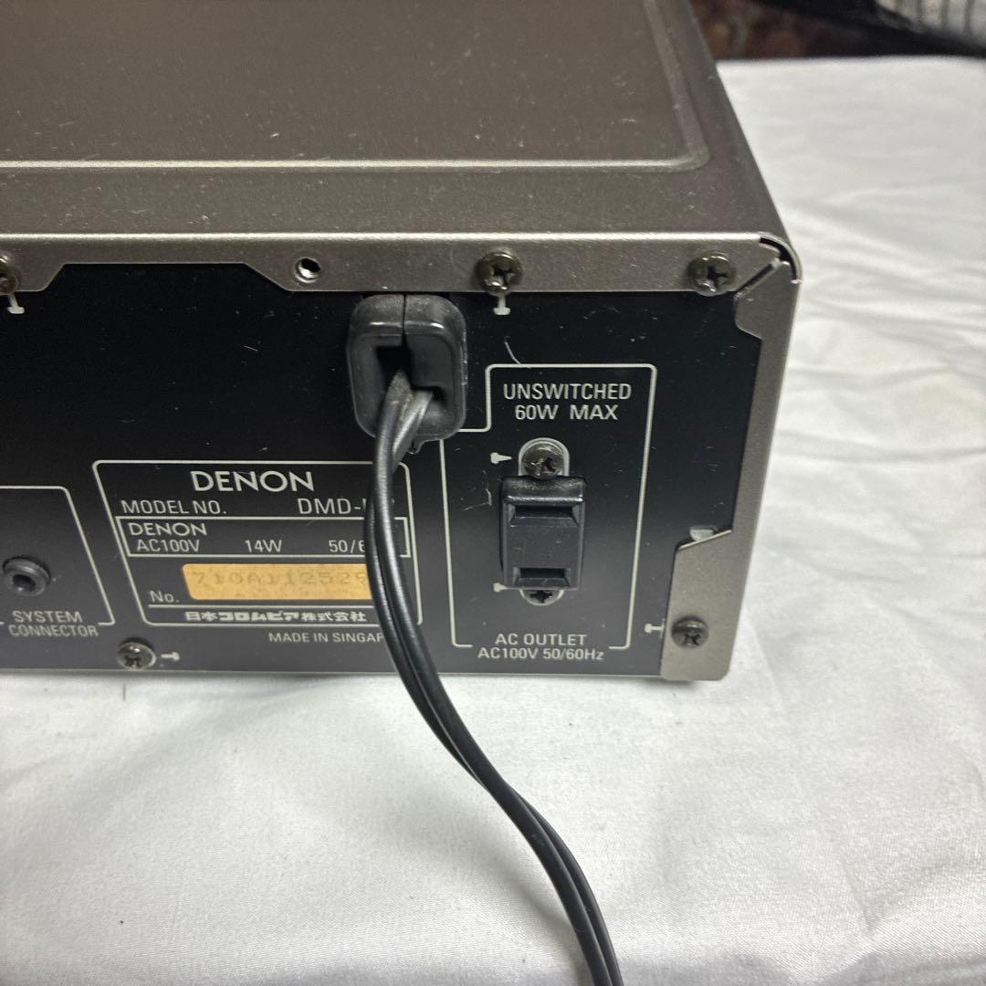 動作品！美品！DENON DMD-M7 ミニディスクレコーダー