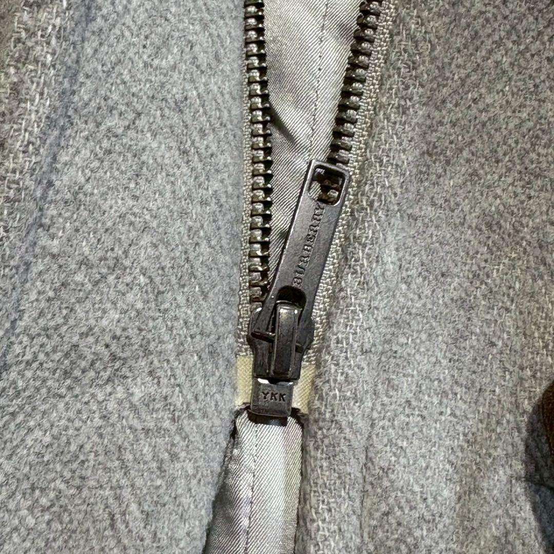 【BURBERRY LONDON】ウールダッフルコート フード付き L