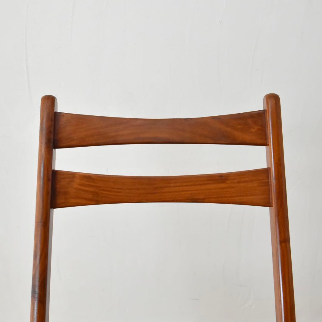 折りたたみ椅子　チーク　2脚セット