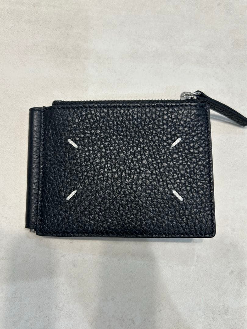 未使用！美品！Maison Margiela ブラック マネークリップ