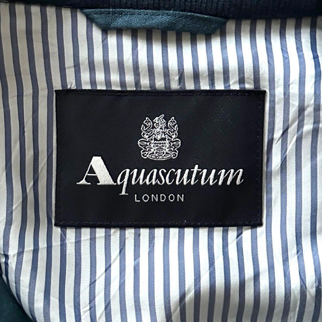 Aquascutum 現行 ハリントンジャケット スウィングトップ G-9 36