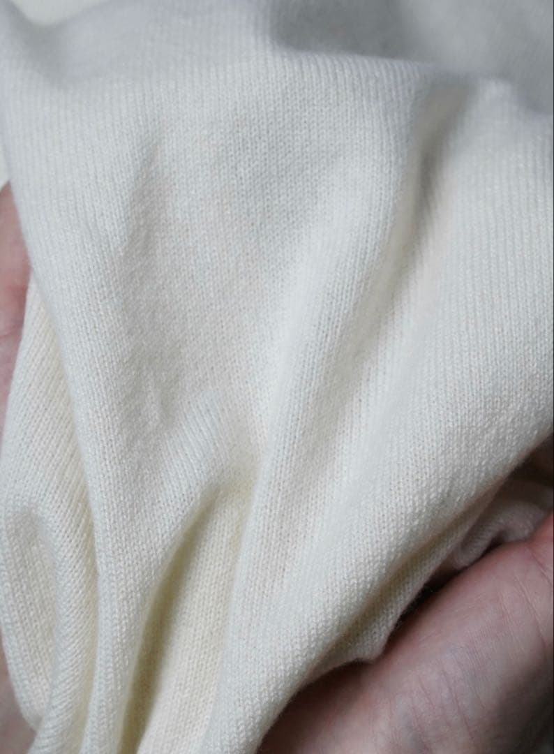【最終値下げ】wafu カシミヤ　シルク　セーター インナー　ニット　リネン