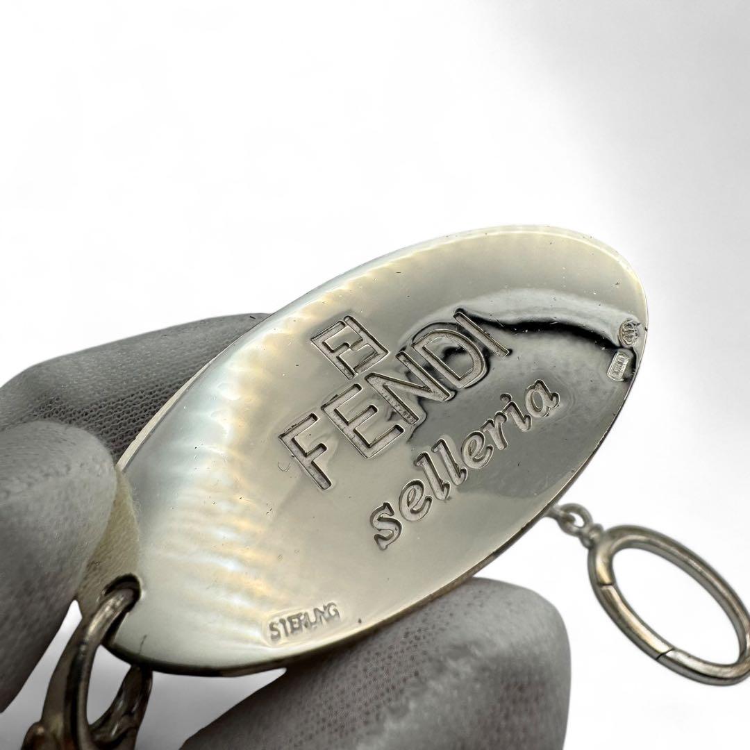 希少　フェンディ　セレリア　マネークリップ　チャーム　スターリングシルバー