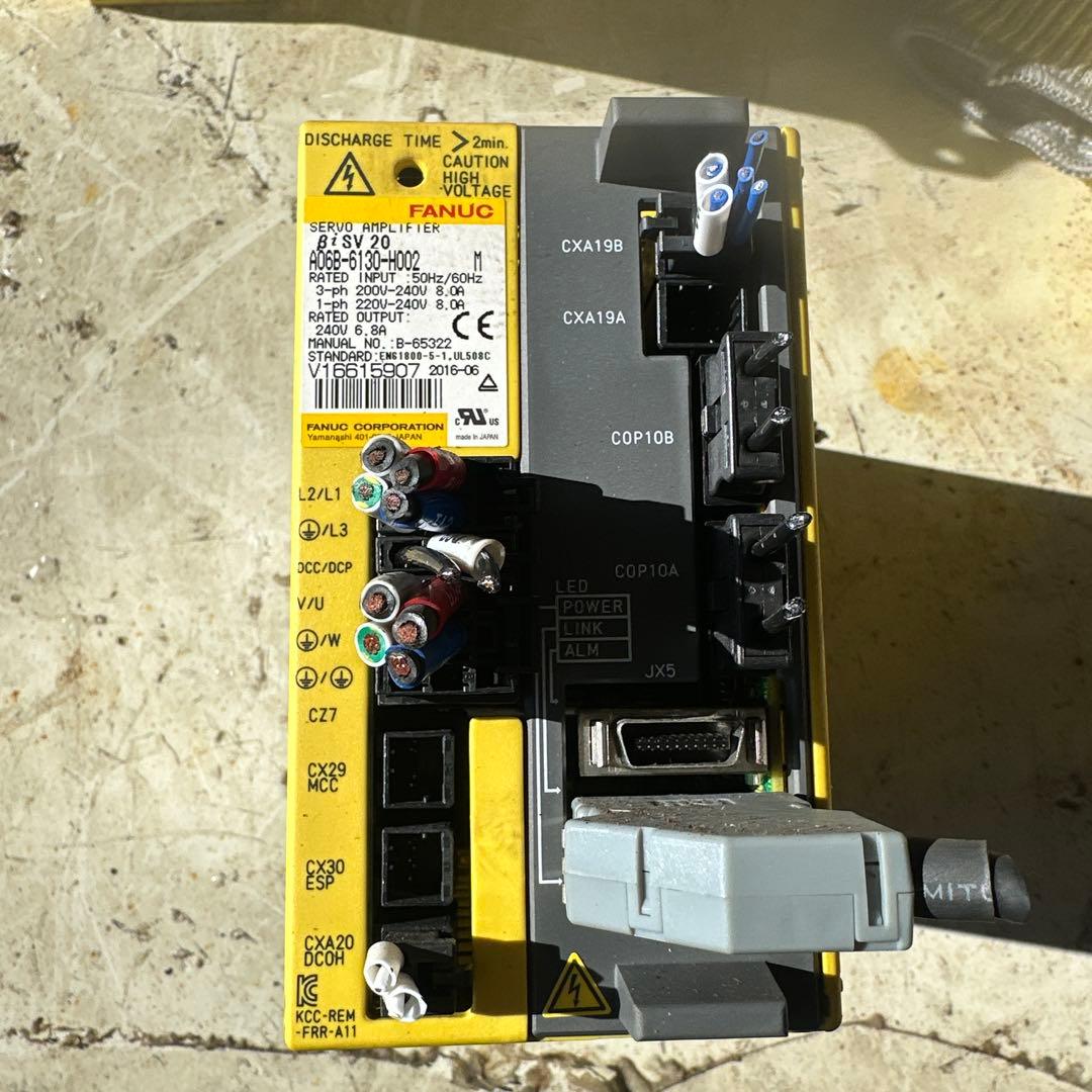 FANUC サーボアンプ A06B-6130-H002
