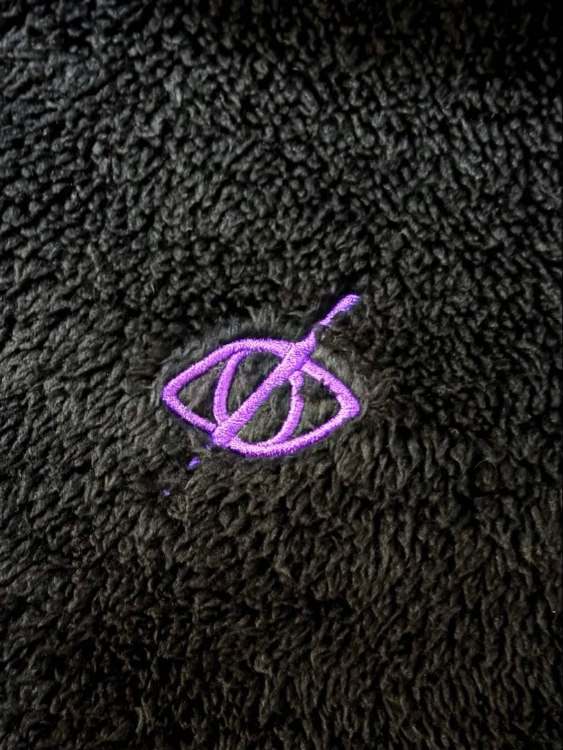 KRYCLUTHING MOKOMOKO2022 ボアコート ブラックCRY