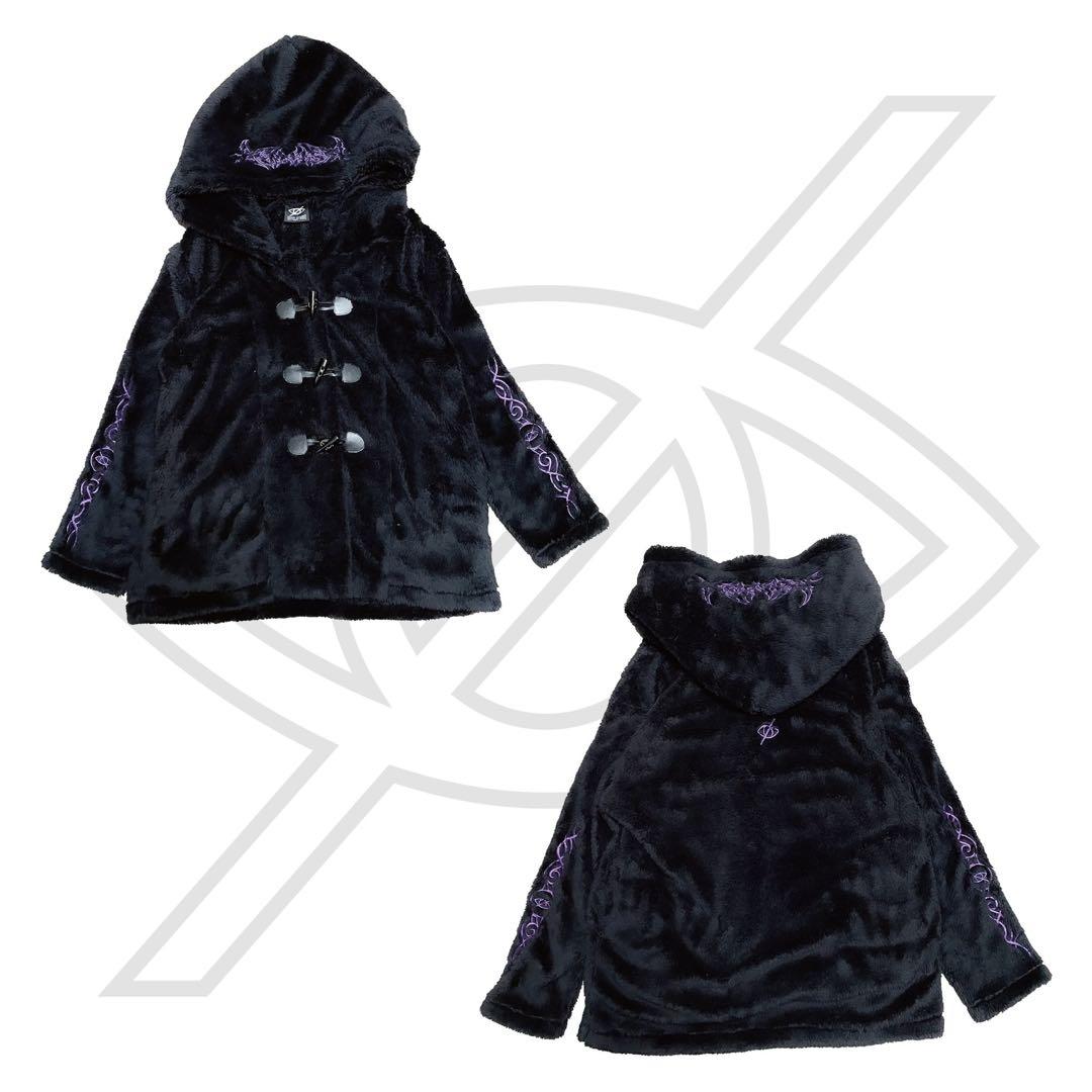 KRYCLUTHING MOKOMOKO2022 ボアコート ブラックCRY