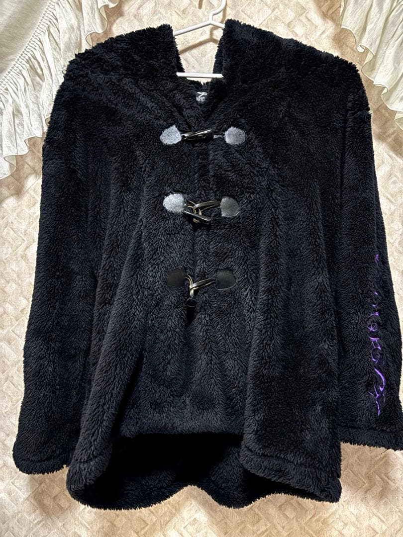 KRYCLUTHING MOKOMOKO2022 ボアコート ブラックCRY